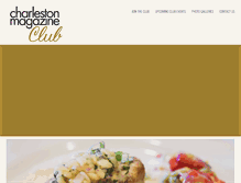 Tablet Screenshot of charlestonmagazineclub.com